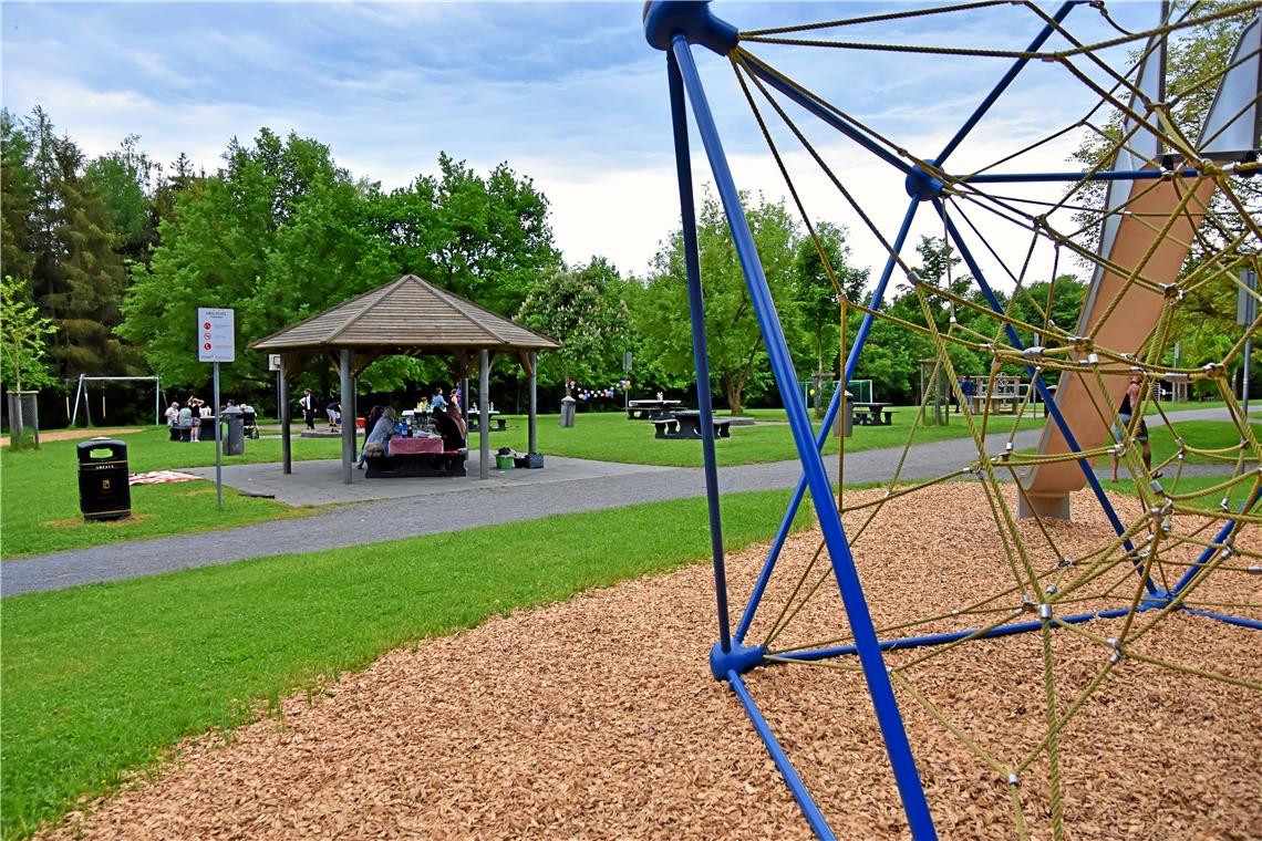 Sorge um die Sicherheit auf dem Spielplatz Um die Sicherheit des Platenwaldspielplatzes sind seit dem Wochenende wieder Diskussionen entbrannt. Foto: Tobias Sellmaier