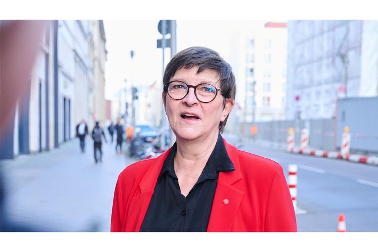 Um die SPD-Chefin Saskia Esken ist in der Südwest-SPD ein heftiger Zoff entbrannt.