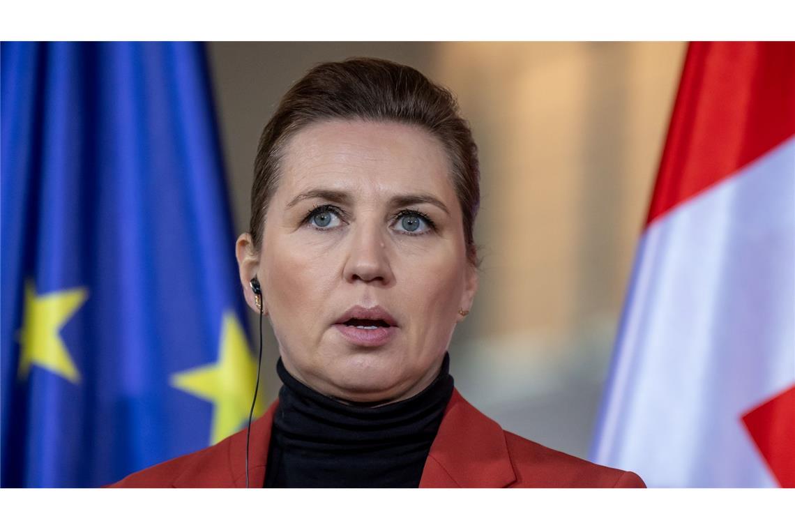 Dänemark versichert sich Europas Rückhalt im Trump-Streit Um europäischen Rückhalt bemüht: Dänemarks Ministerpräsidentin Mette Frederiksen.