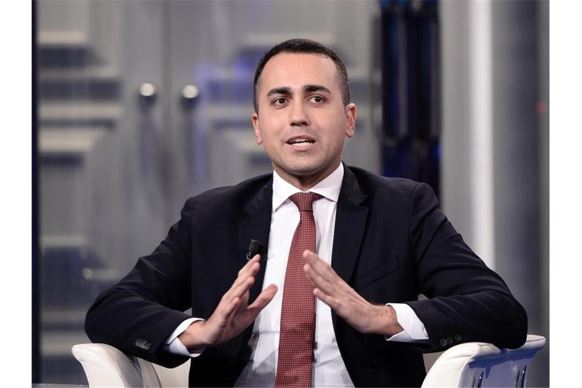 Um Luigi Di Maio, Italiens Außenminister und Chef der Fünf-Sterne-Bewegung, gibt es Rücktrittsgerüchte. Foto: Fabio Cimaglia/LaPresse via ZUMA Press/dpa