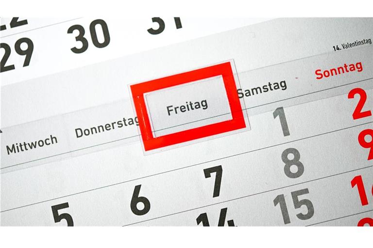 Umfrage zur Vier-Tage-Woche (Symbolbild).
