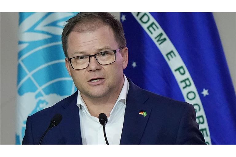 Umweltminister Carsten Schneider sagte, es gehe darum, sich von fossilen Energieträgern "zu befreien".