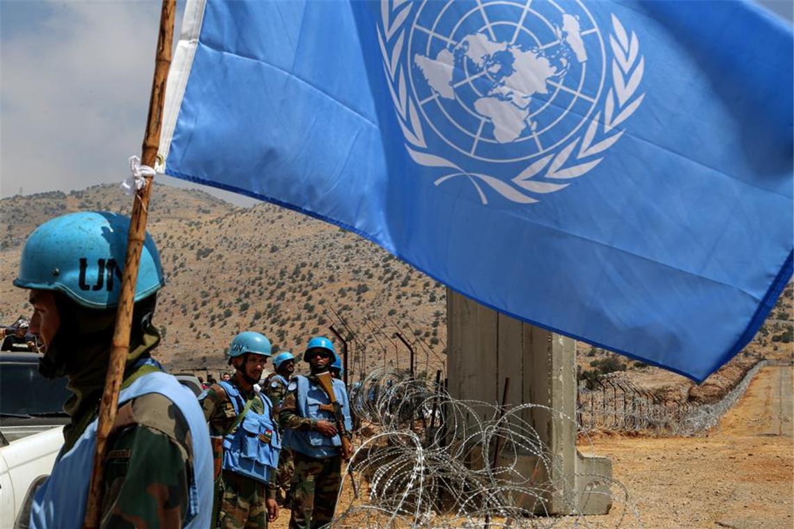 Israels Armee erklärt weitere Hamas-Geisel für tot UN-Friedenstruppen sichern die libanesische Grenze zu Israel. (Archivbild)