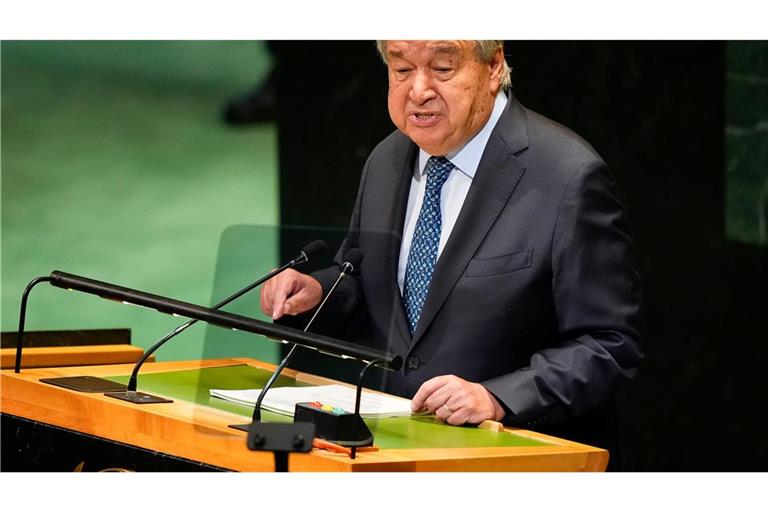UN-Generalsekretär António Guterres. (Archivbild)