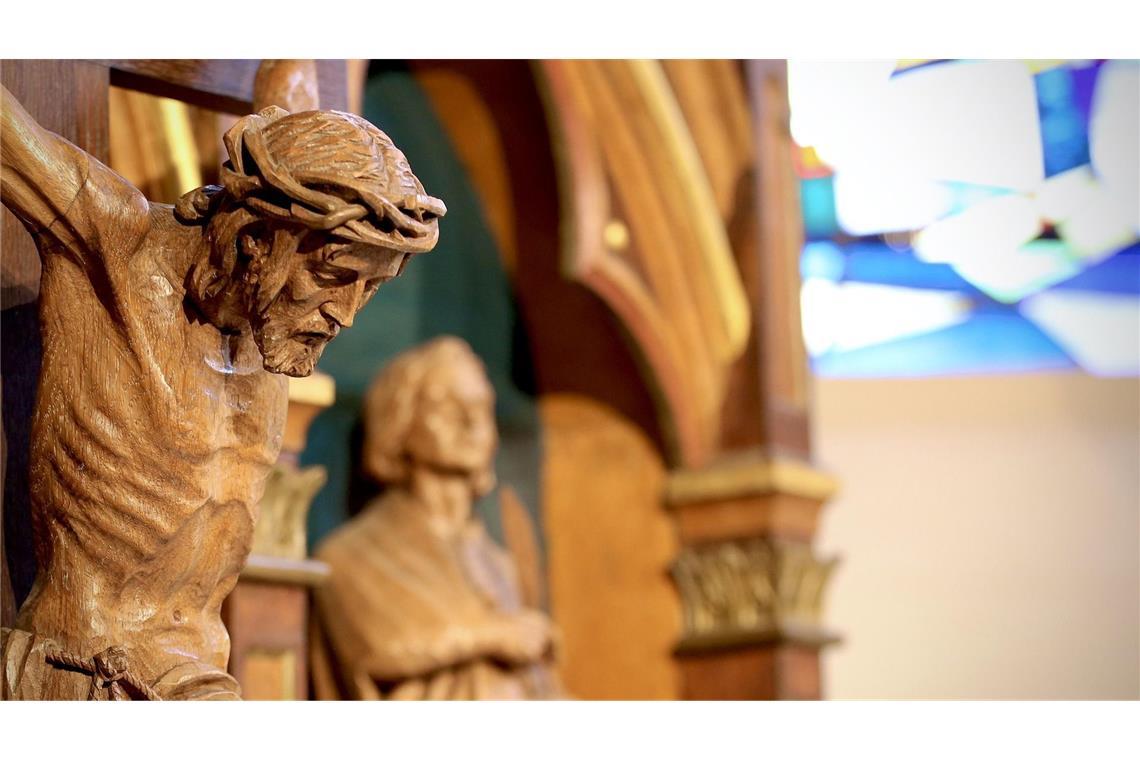 Unbekannte haben aus der evangelischen Stadtkirche in Schwetzingen eine Jesusfigur entwendet. Das Bild zeigt nicht die gestohlene Figur (Symbolbild).