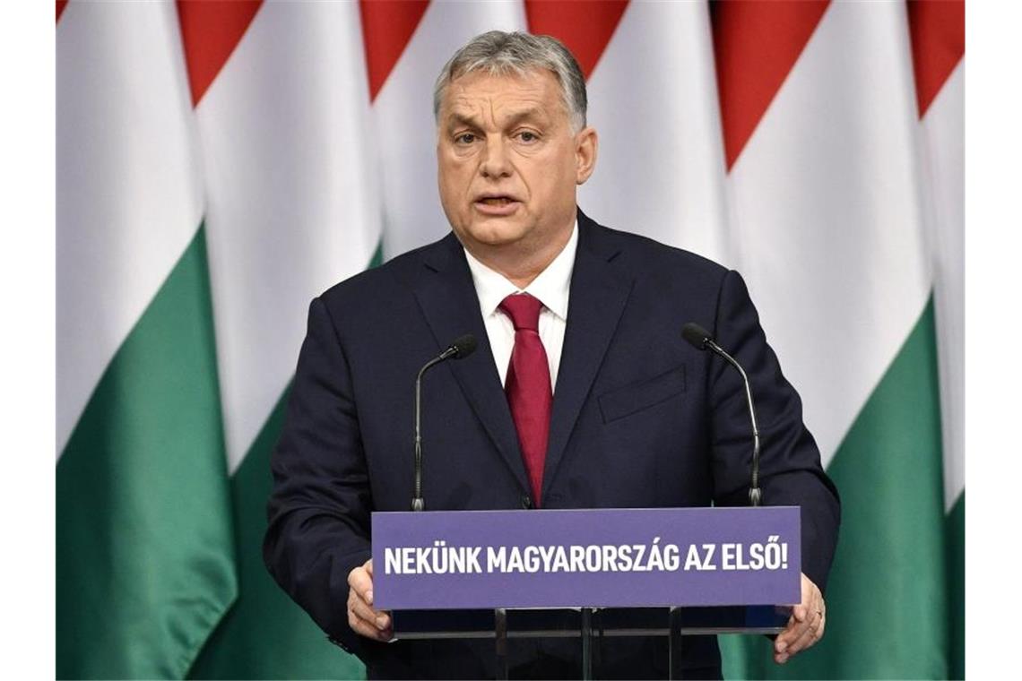 Ungarn verfolgt unter seinem Ministerpräsidenten Viktor Orban seit Jahren eine Politik der Abschottung und Abschreckung von Flüchtlingen und Migranten. Foto: Zsolt Szigetvary/MTI/dpa