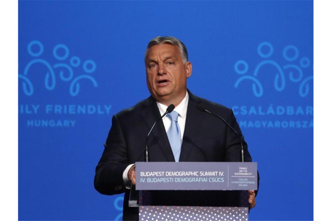 Ungarns Ministerpräsident Viktor Orban. Foto: Laszlo Balogh/AP/dpa
