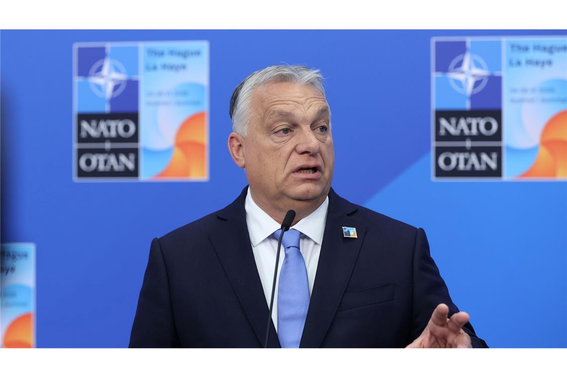 Ungarns Ministerpräsident Viktor Orban hat die Antifa zur terroristischen Vereinigung erklärt. (Archivbild)
