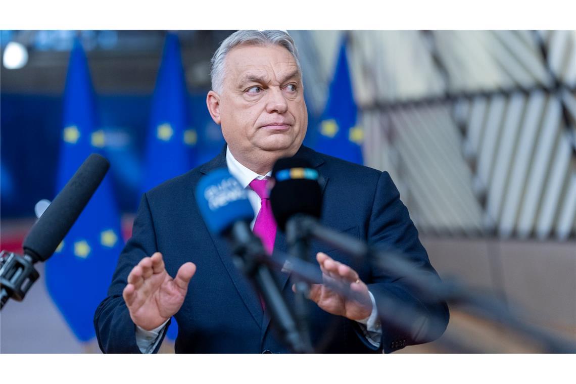 Ungarns Regierungschef Viktor Orban beschert der EU wieder einmal große Probleme. (Archivbild)