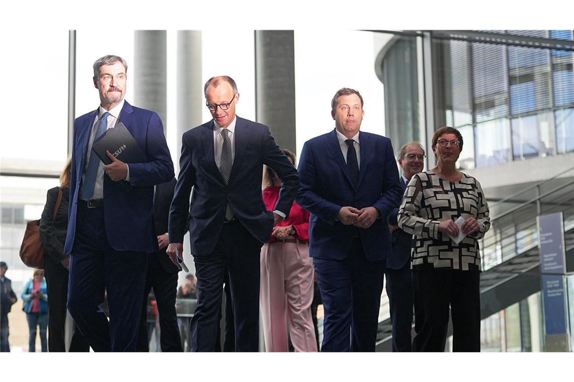 Das neue Kabinett nimmt Konturen an Union und SPD haben sich unter anderem auf ein neues Ministerium für Digitalisierung und Staatsmodernisierung verständigt, das von der CDU besetzt wird.
