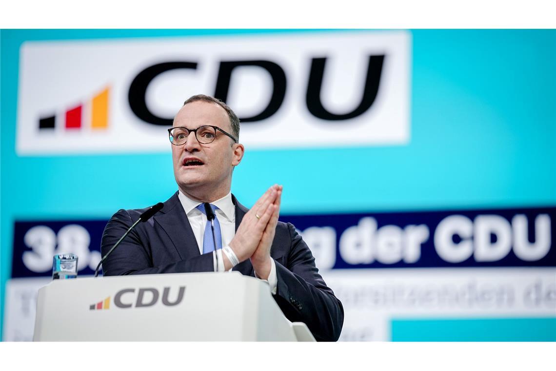 Unionsfraktionschef Sphan sieht keine Alternative zu einer Zusammenarbeit mit der SPD.