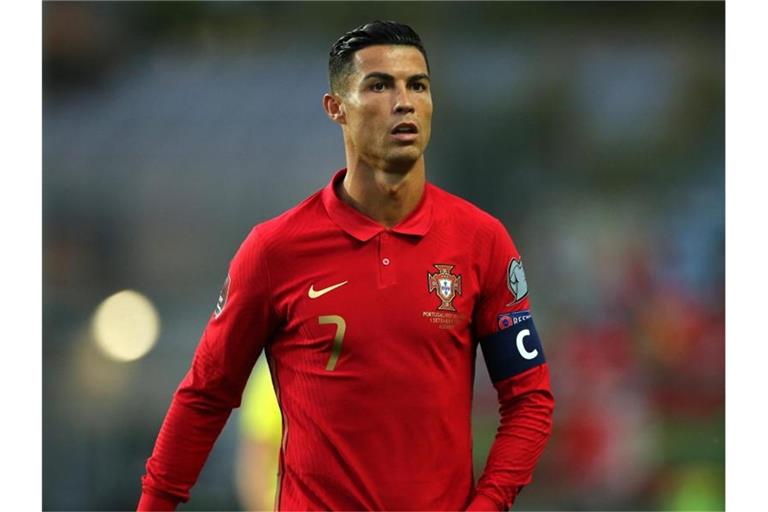 United-Neuzugang Cristiano Ronaldo steht gegen Newcastle United in der Startelf. Foto: Isabel Infantes/PA Wire/dpa