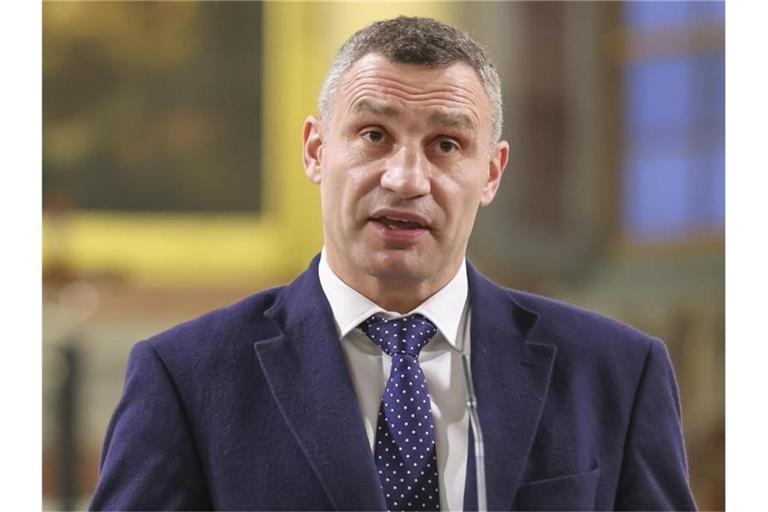„Unser ganzes Land wird sich gegen einen Angriff wehren und es wird schwere Konsequenzen haben“: Vitali Klitschko. Foto: Jan Woitas/dpa