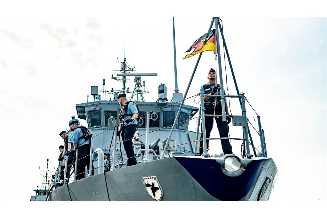 Unter anderem sollen Minenjagdboote zum Einsatz kommen. (Archivbild)