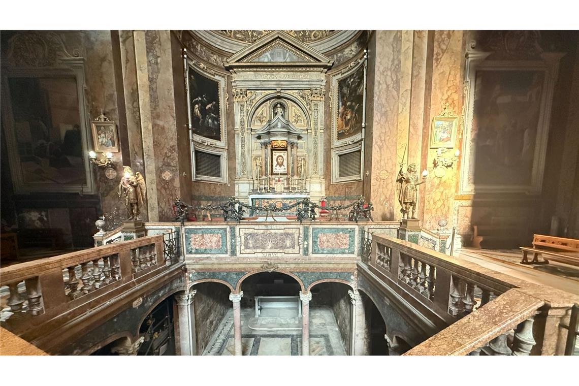 Unter dem Altar liegen Reliquien des heilig gesprochenen Papstes Silvester I.. (Archivbild)