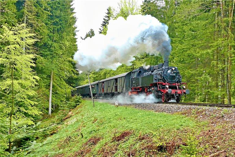 Unter dem Motto „Mit Volldampf voraus“ kehrt ein Stück Heimat in den Schwäbischen Wald zurück. Archivfoto: Gabriel Habermann