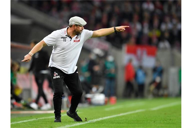 Unter der Regie seines neuen Trainers Steffen Baumgart wirkt der 1. FC Köln wie verwandelt. Foto: Marius Becker/dpa