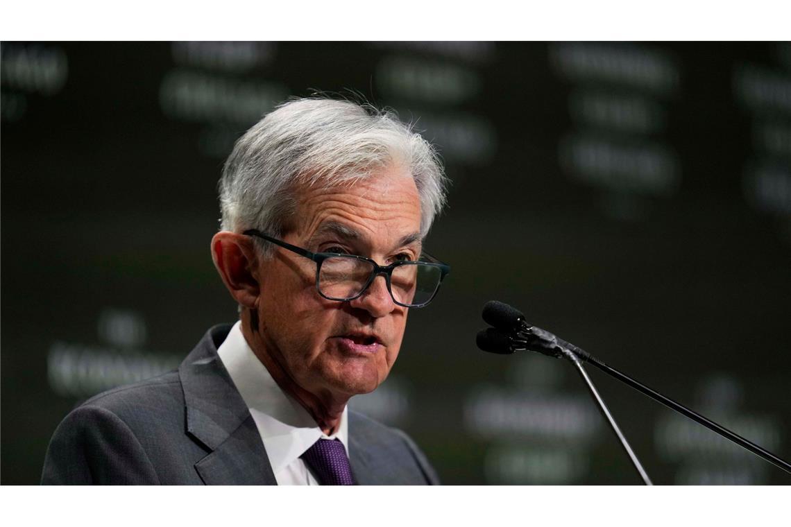 Nach Trumps Attacke: EZB-Chefin springt US-Notenbankchef bei Unter Druck von US-Präsident Trump: der Chef der US-Notenbank, Jerome Powell. (Archivbild)