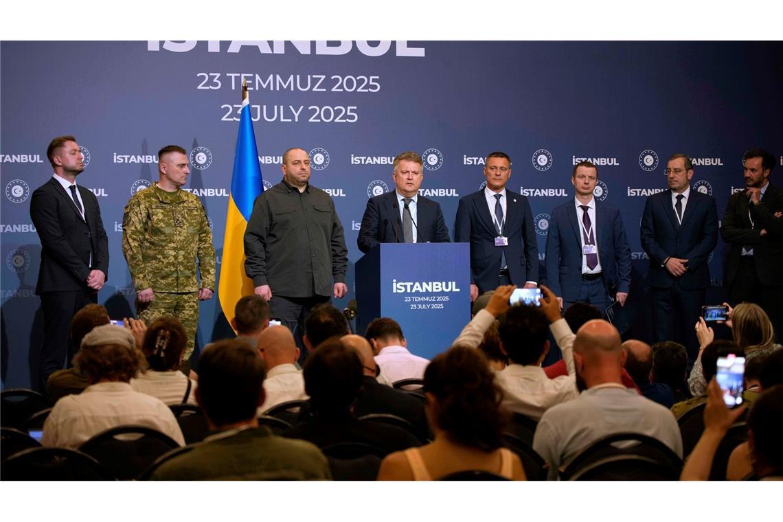 Ukraine-Krieg: Gefangenenaustausch vereinbart - neues Gesetz Unterdessen wurde in Istanbul ein neuer Gefangenenaustausch vereinbart.