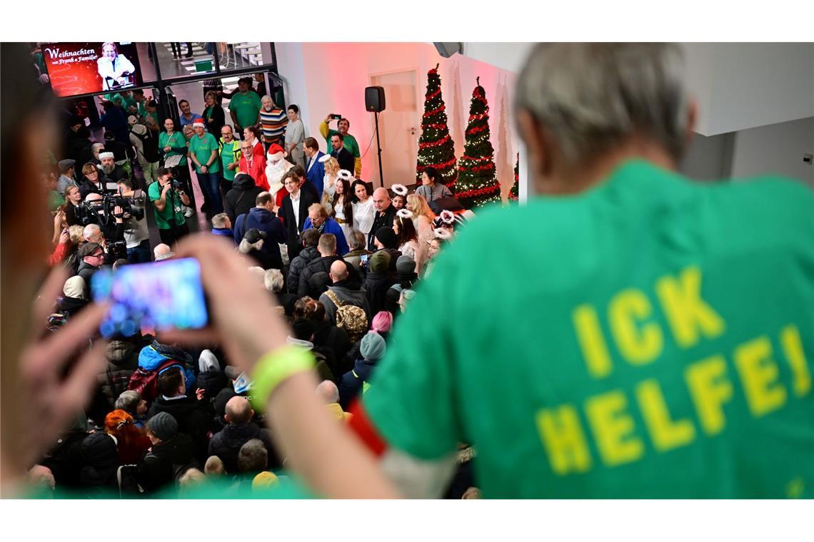 Unterstützt wird die Veranstaltung von Hunderten freiwilligen Helfern.