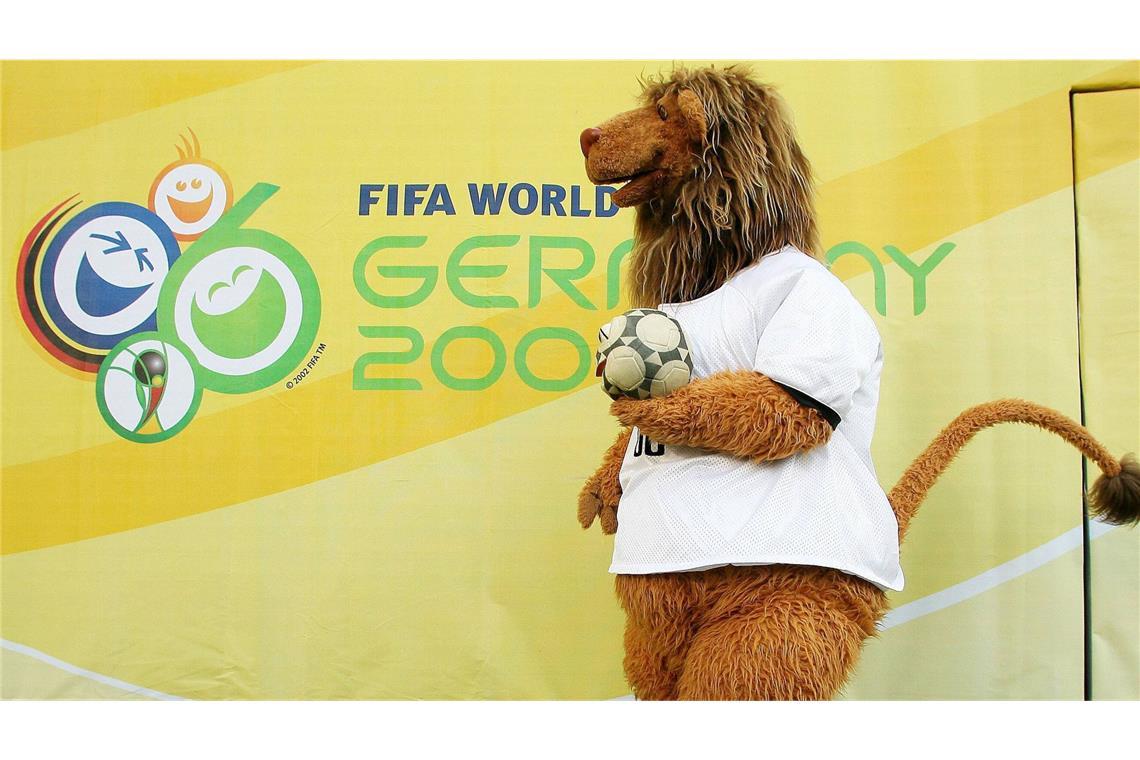 Unvergessen: Goleo, das Maskottchen der WM 2006 in Deutschland – auch deshalb, weil es keine Hose anhatte.