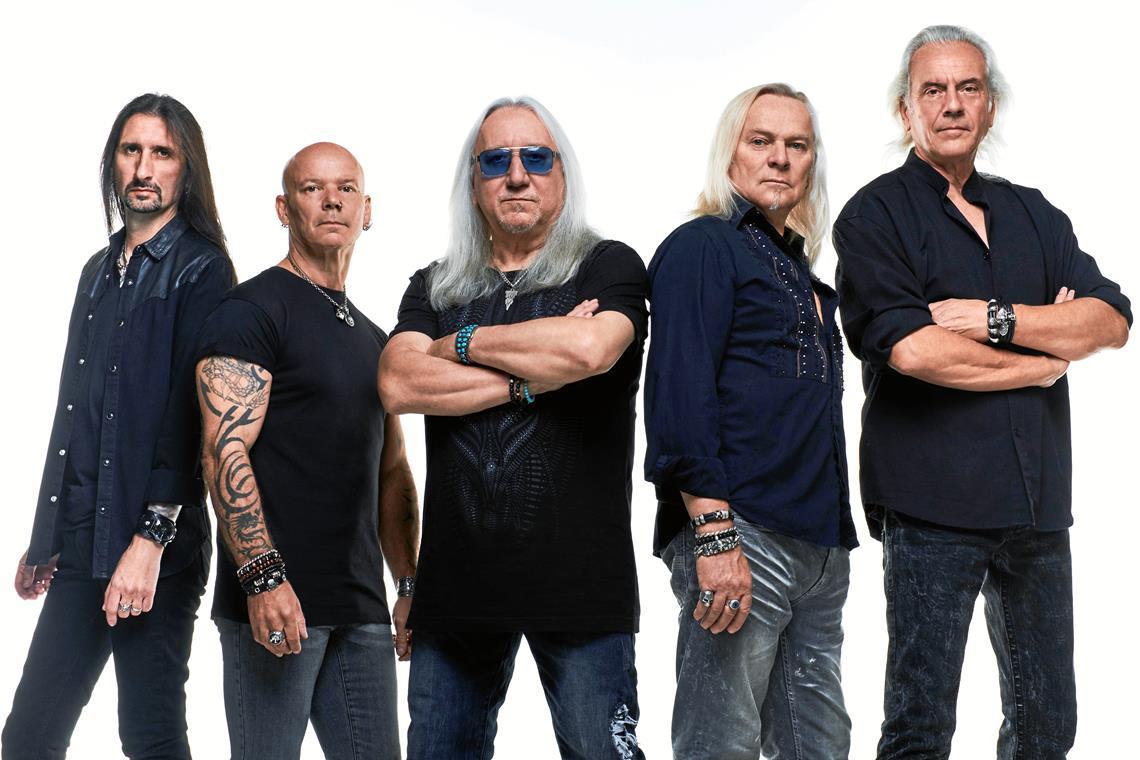 Uriah Heep sind einer der Stargäste beim diesjährigen Zeltspektakel. Foto: Richard Stow