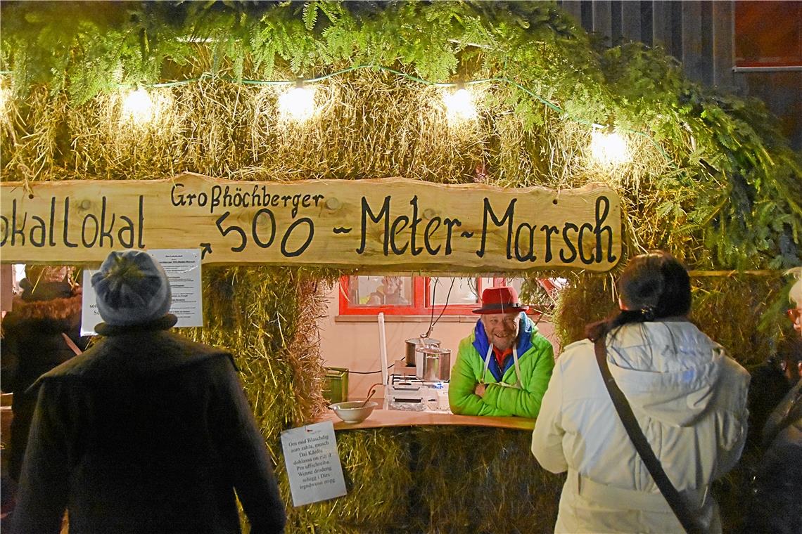 Urig und schwäbisch. Großhöchberger Marsch bietet Frank Dürrschnabel im selbst g...