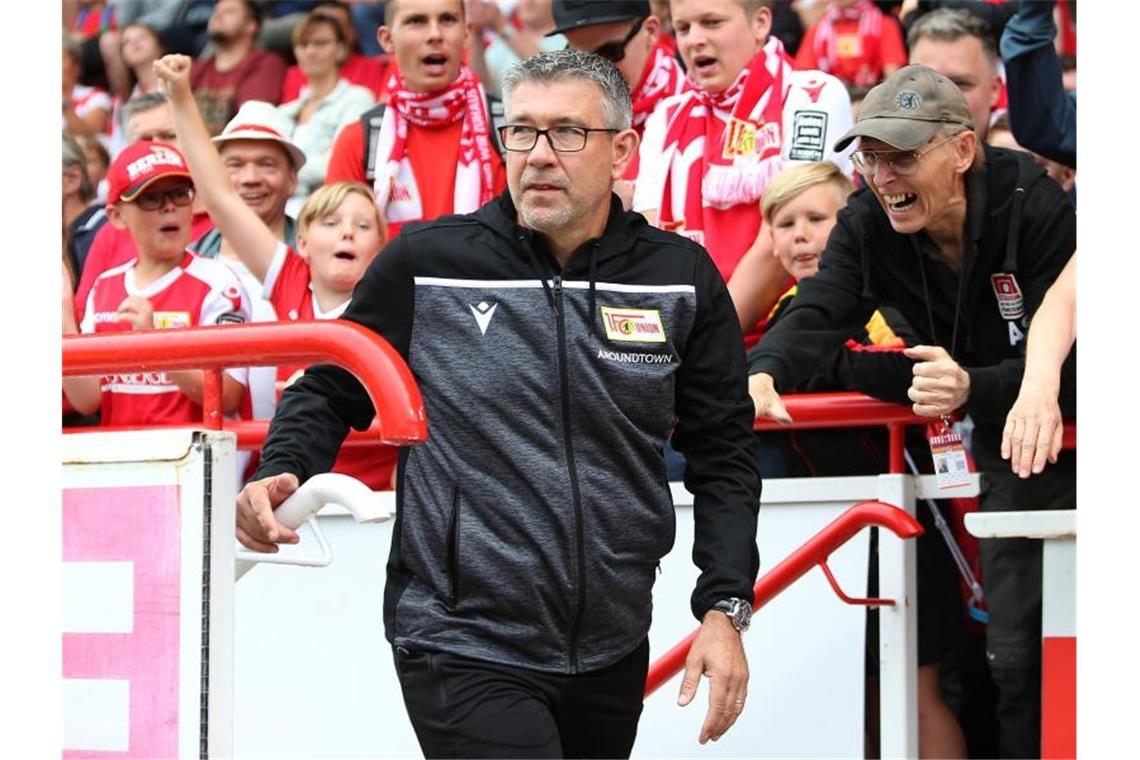 Urs Fischer möchte auch noch am Saisonende Trainer von Union Berlin sein. Foto: Andreas Gora