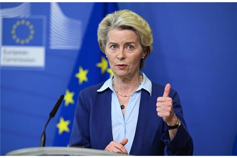 Ursula von der Leyen.