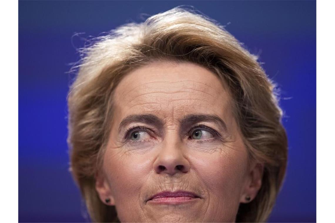 Ursula von der Leyen (CDU) ist designierte EU-Kommissionspräsidentin. Foto: Francisco Seco/AP/dpa