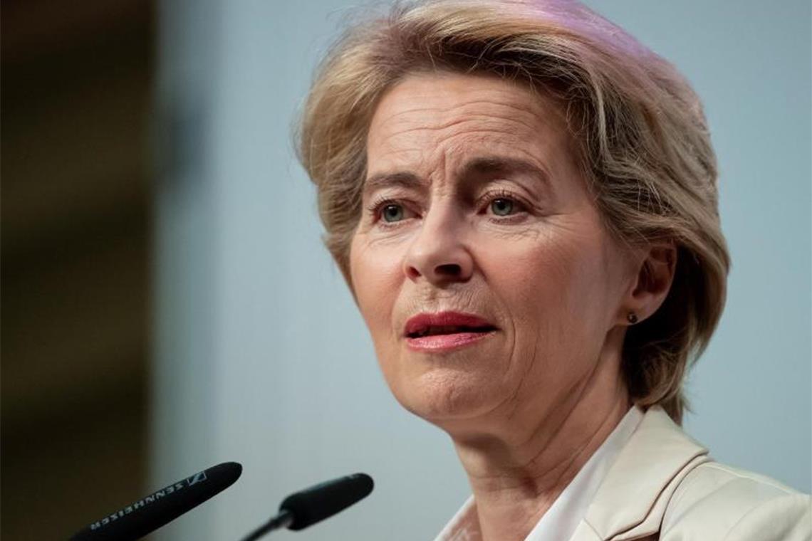 Ursula von der Leyen ist designierte Präsidentin der Europäischen Kommission. Foto: Sven Hoppe/dpa