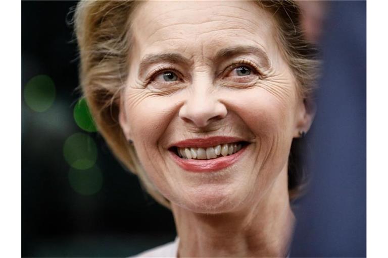 Ursula von der Leyen war überraschend für den Spitzenposten als Präsidentin der Europäischen Kommission nominiert worden. Bei den deutschen Bürgern kommt das nicht sonderlich gut an. Foto: Jean-Francois Badias/AP