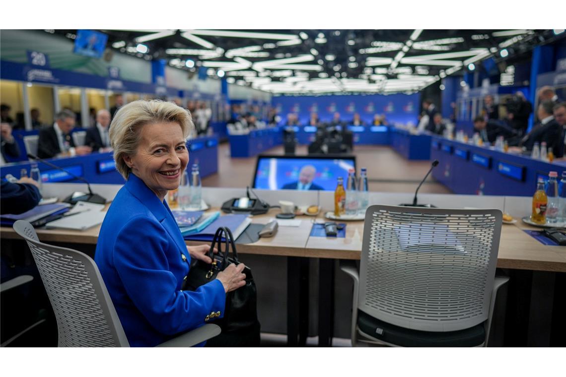 Freihandelsabkommen zwischen EU und Mercosur auf Zielgeraden Ursula von der Leyen will an diesem Freitag gemeinsam mit den Staats- und Regierungschefs der Mercosur-Staaten eine Einigung verkünden. (Archivbild)