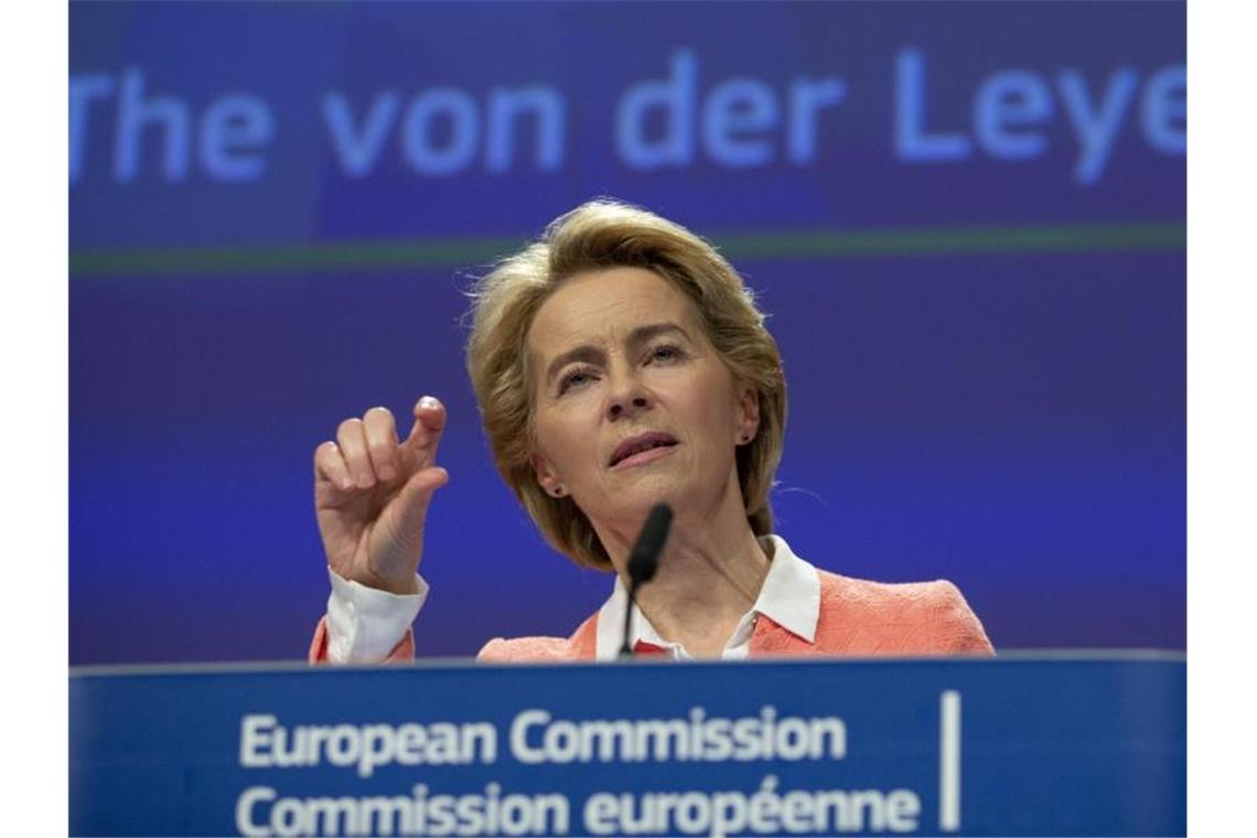 Ursula von der Leyen, zukünftige Präsidentin der Europäischen Kommission, hat Kritik für die Berufsbezeichnung ihres Vizepräsidenten geerntet. Foto: Virginia Mayo/AP