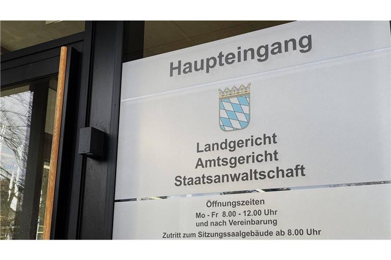 Urteil am Landgericht Traunstein (Archivbild).