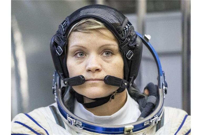 US-Astronautin Anne McClain: Erste Straftäterin im Weltall? Foto: Pavel Golovkin/AP