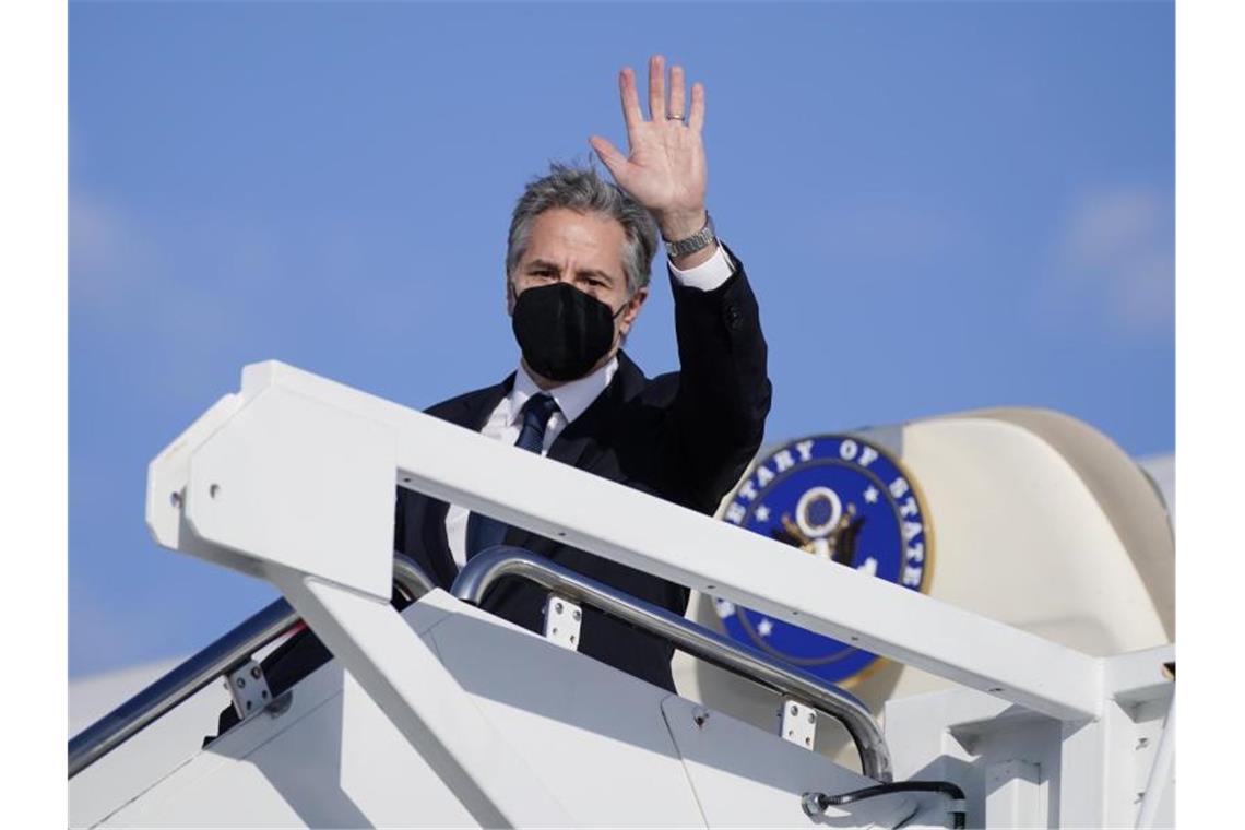 US-Außenminister Antony Blinken ist auf Europareise. Foto: Alex Brandon/Pool AP/dpa