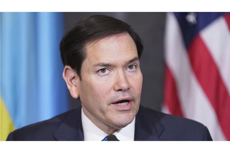 US-Außenminister Marco Rubio (Archivbild).