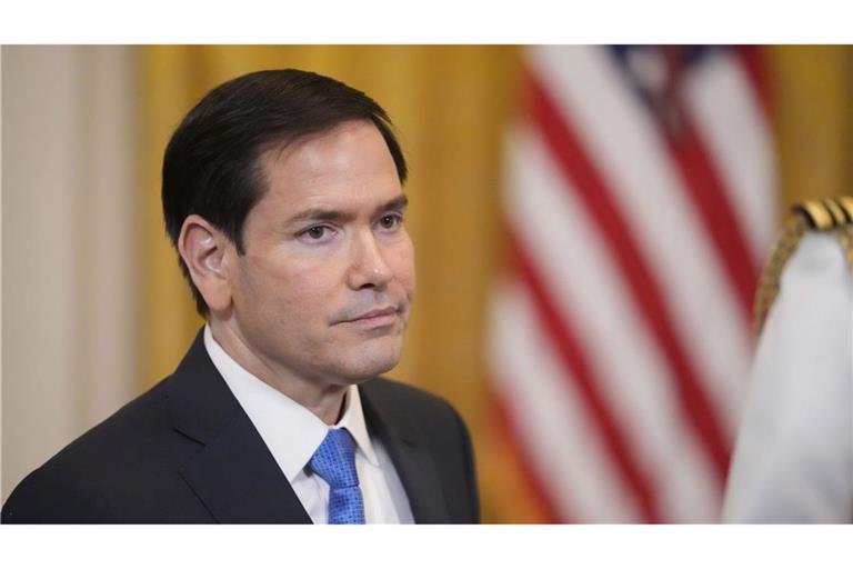 US-Außenminister Marco Rubio (Archivbild)