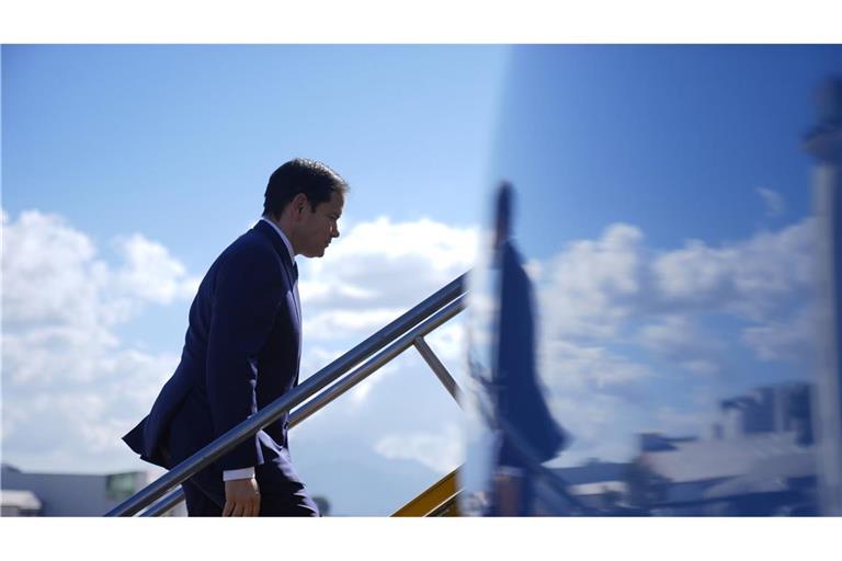 US-Außenminister Marco Rubio reist im Februar in den Nahen Osten. (Archivbild)