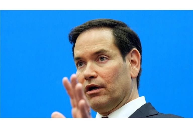 US-Außenminister Marco Rubio will, dass Dokumente seiner Abteilung wieder mit der Serifen-Schriftart Times New Roman verfasst sind. (Archivbild)