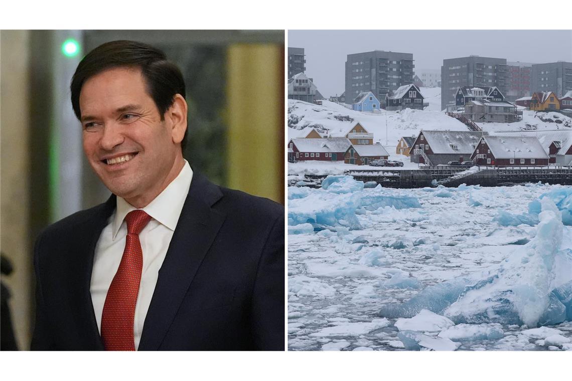 US-Außenminister Marco Rubio will mit Vertretern Dänemarks über Grönland sprechen.