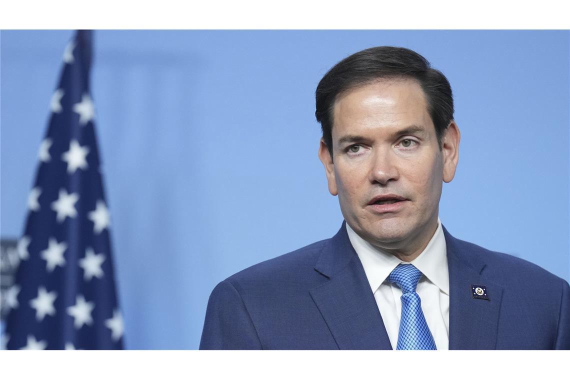 Trump: Rubio reist zu Ukraine-Treffen in die Türkei US-Außenminister Marco Rubio wird in die Türkei reisen. (Archivbild)