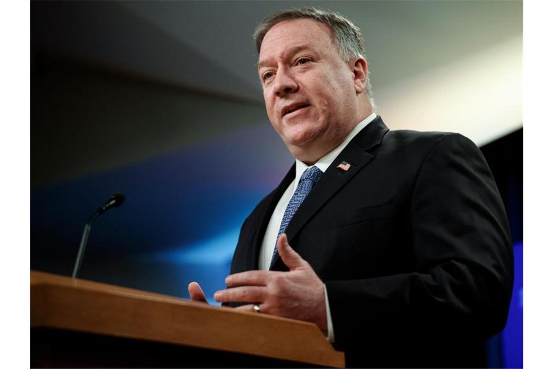 US-Außenminister Mike Pompeo will ein Embargo gegen Iran verlängern. Foto: Carolyn Kaster/AP/dpa