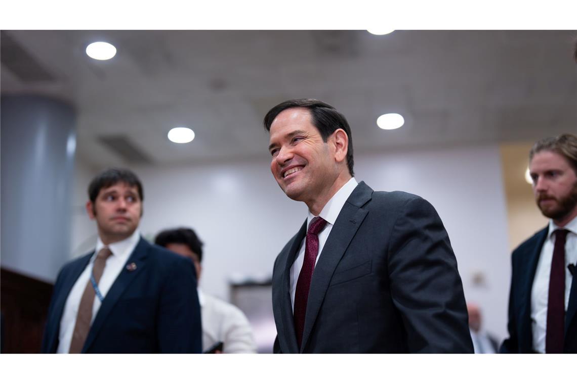 US-Außenminister Rubio ist einer der Autoren des Friedensplans. (Archivbild)