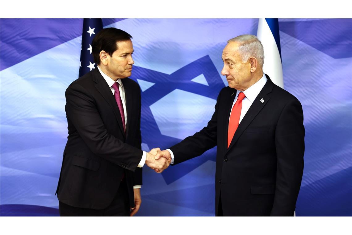 US-Außenminister Rubio will nach Angaben eines Regierungsbeamten nächste Woche Israels Premier Netanjahu treffen. (Archivbild)