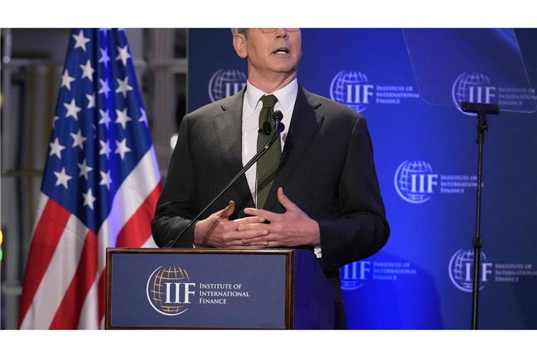 US-Finanzminister Bessent will in der Schweiz mit der chinesischen Seite verhandeln. (Archivbild)