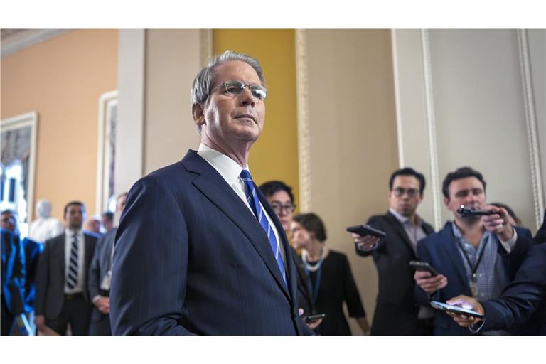 US-Finanzminister Bessent zeigt sich zufrieden über die bisherigen Zolleinnahmen. (Archivbild)