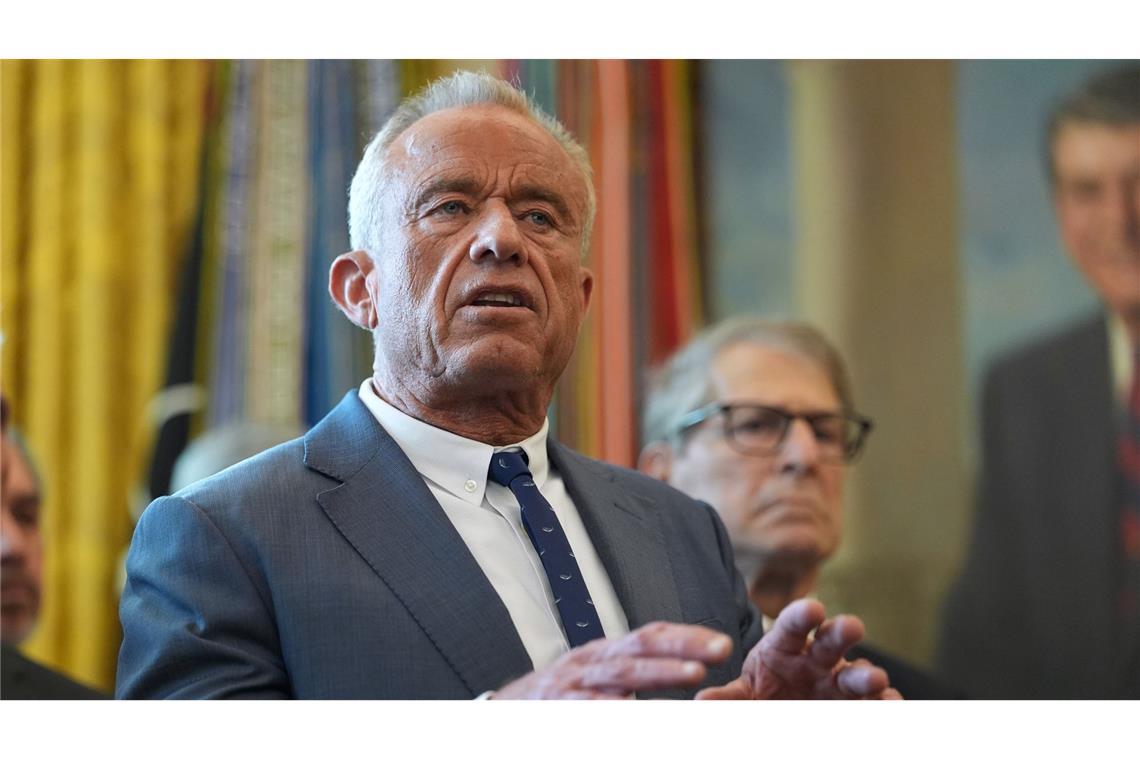 US-Gesundheitsminister Robert F. Kennedy Jr.
