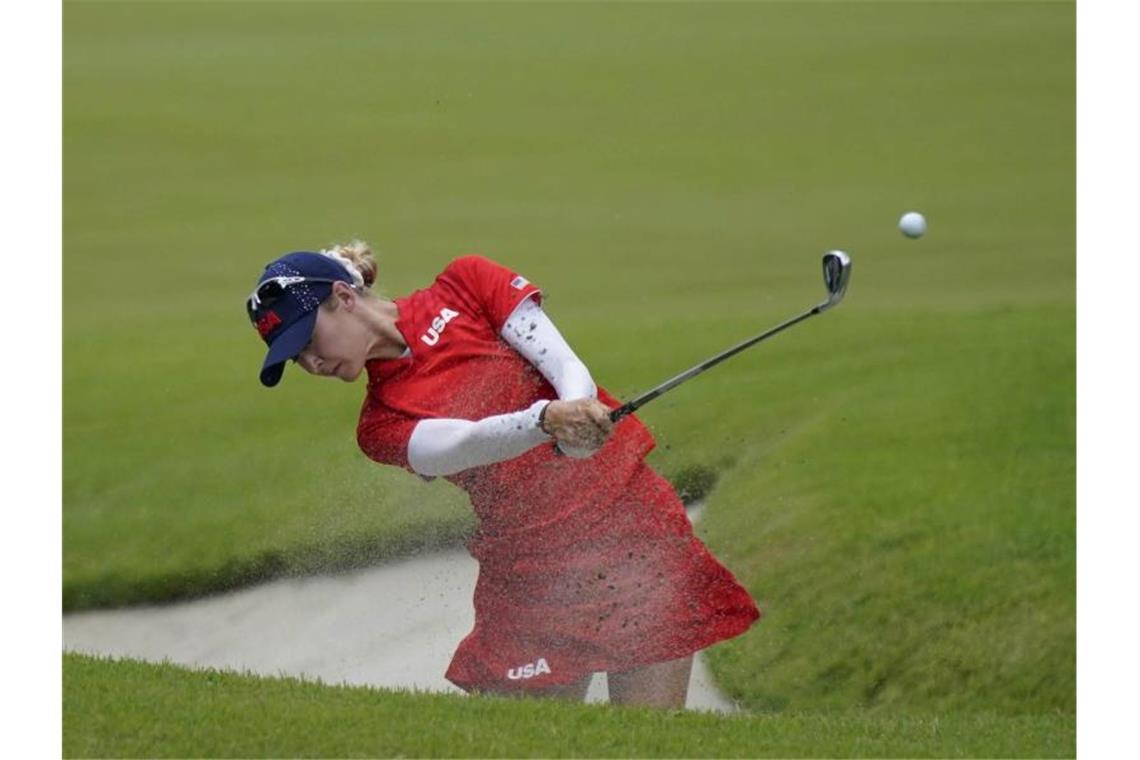 US-Golfstar Nelly Korda holt Olympia-Gold US-Golfstar Nelly Korda hat die olympische Goldmedaille gewonnen. Foto: Matt York/AP/dpa